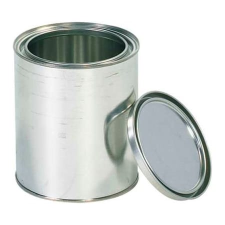 Box Packaging Global Industrial Paint Cans 1 Qt. Silver 36/Pack HAZ1071